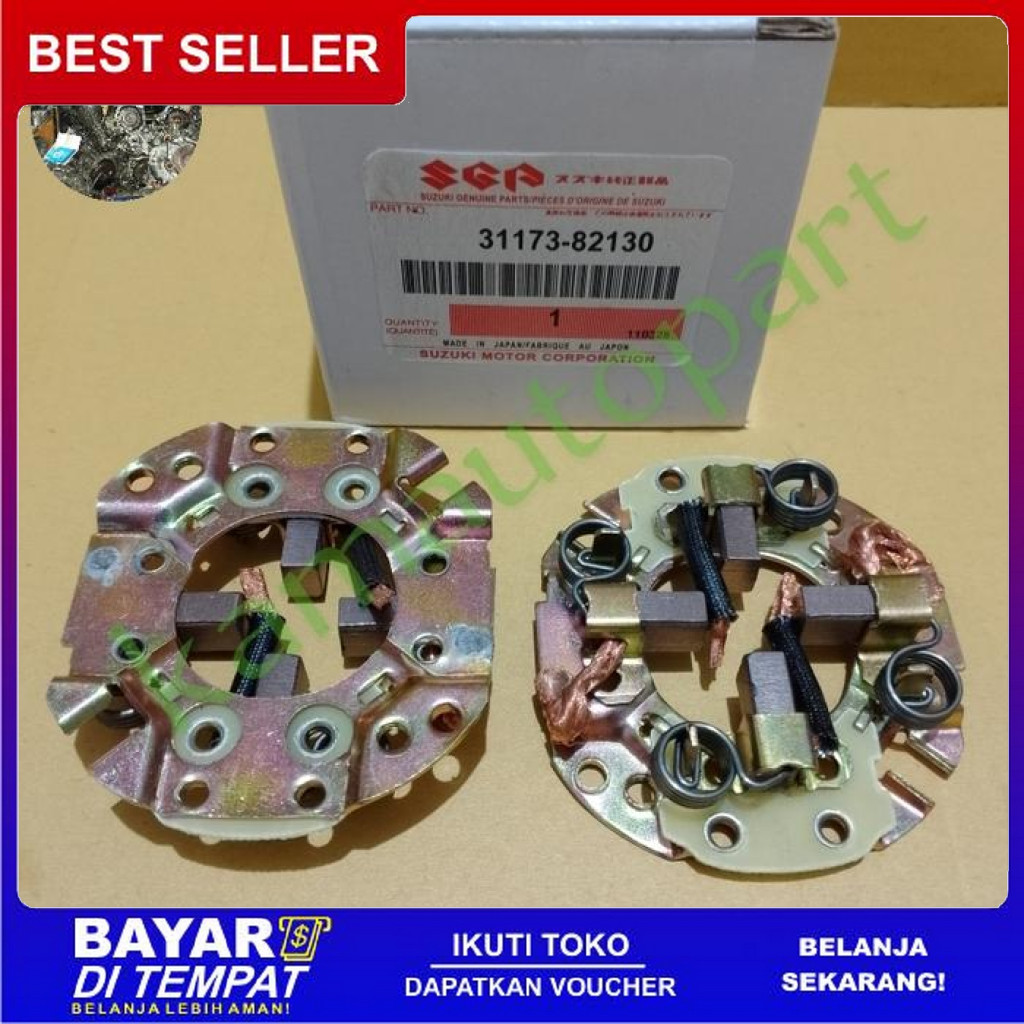 FREE ONGKIR HOLDER STARTER / HOLDER DINAMO STARTER / RUMAH CARBON BRUSH / SUZUKI APV ARENA / GX