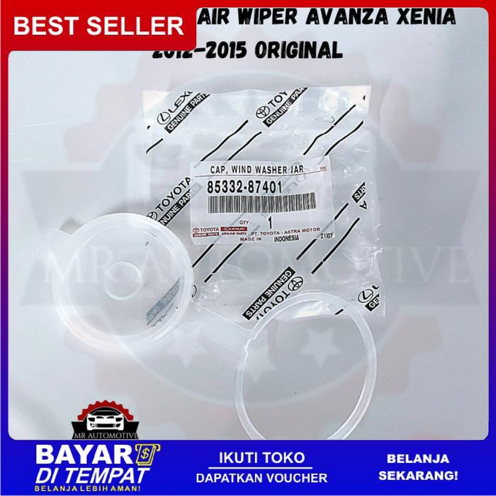 FREE ONGKIR TUTUP TABUNG AIR WIPER AVANZA XENIA 2012-2015 ORIGINAL BISA COD