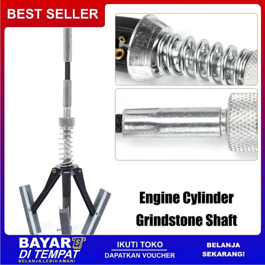 FREE ONGKIR BORE HONING SILINDER REM MESIN MOBIL LEBAR 18-63MM / CAR ENGINE CYLINDER HONE TOOL BISA