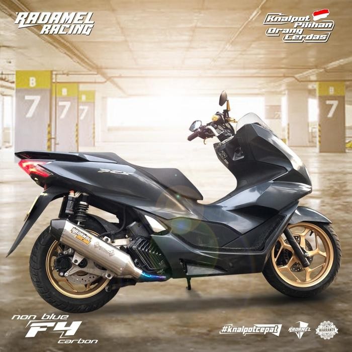 PREMIUM KNALPOT PCX 160 RADAMEL RACING F4