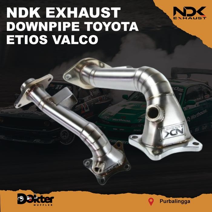 PREMIUM KNALPOT MOBIL RACING ETIOS VALCO NDK EXHAUST BAGIAN DOWNPIPE