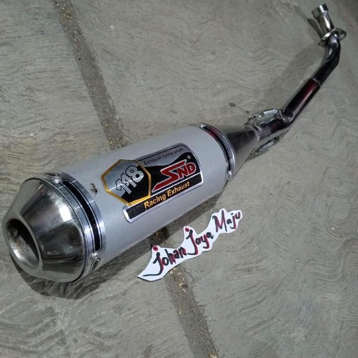 PREMIUM Knalpot Racing SND Astrea buat motor Astrea Grand, Astrea Prima, Astrea Star, Astrea Legenda