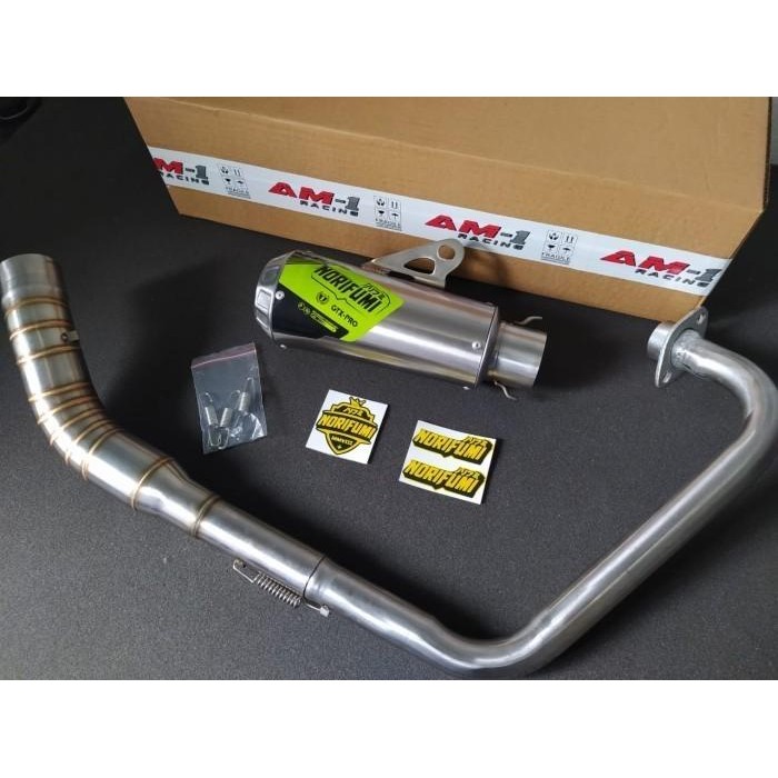 PREMIUM Knalpot Racing Norifumi Gtx Pro Xabre MT15 R15 V2 V3 Vixion New Old