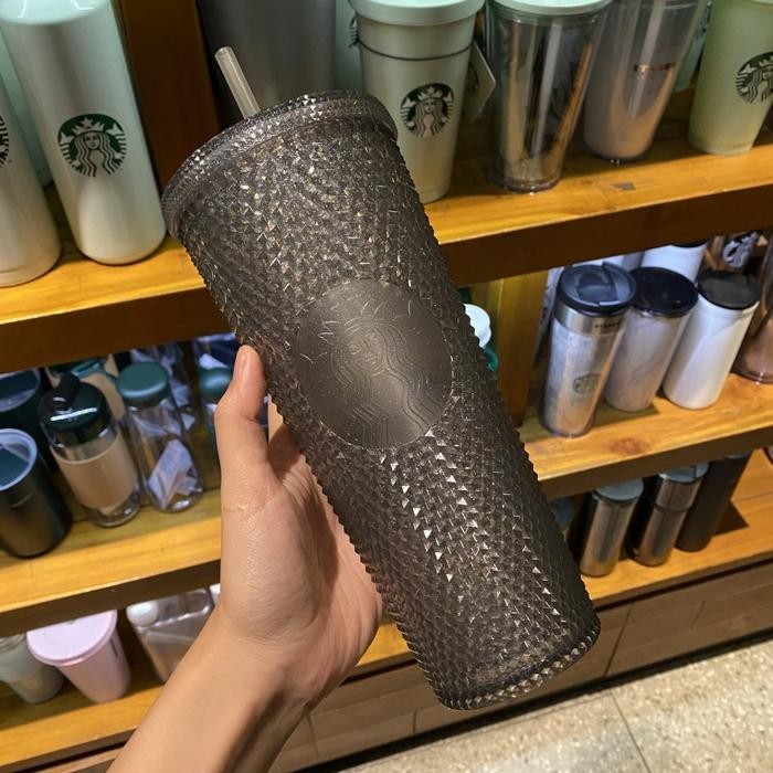 Starbucks Tumbler Studded Bling Glow In the dark 24 Oz/ 710 ml Venti