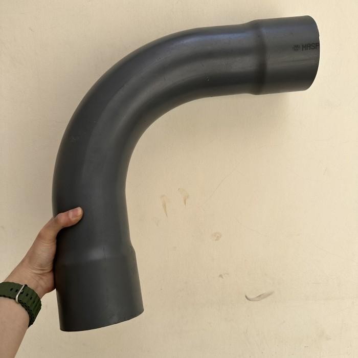 Long Elbow 4" Inch Aw Maspion Bok Keni Panjang Large Radius Pvc Dim