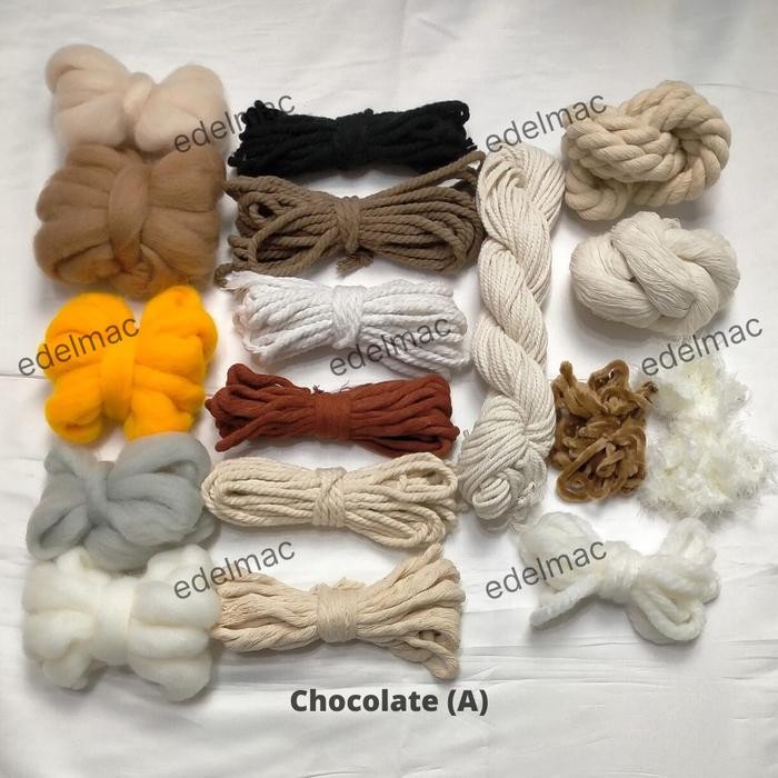 

LIMITED EDITION PAKET WEAVING TAPESTRY KIT MACRAME TALI KATUN