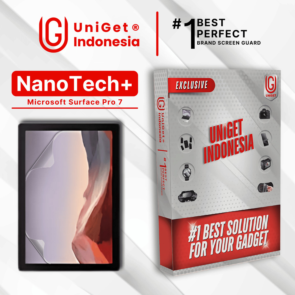 UniGet EPU BIO GENESIS Hydrogel for Microsoft Surface Pro 7 / Screen Guard (Nanotech+ 100% Recycle) 