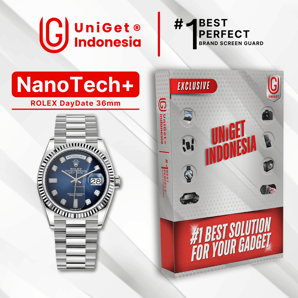 UniGet EPU BIO GENESIS Hydrogel for Rolex Day Date 36mm / Screen Guard (Nanotech+ 100% Recycle) Prem