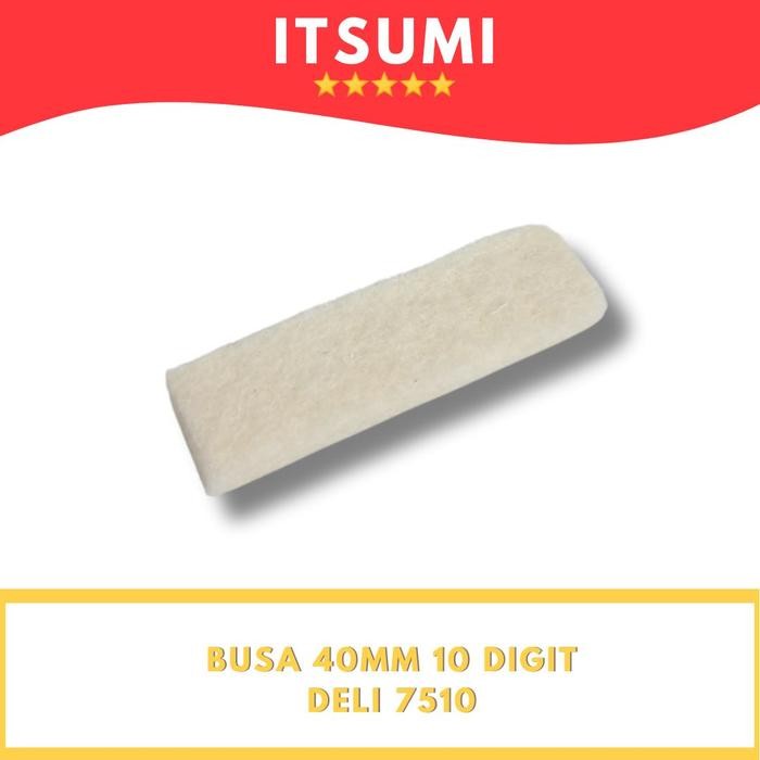 

Penjepit dan Busa 40mm Stempel Automatic Numbering maine 10 digit Deli 7510