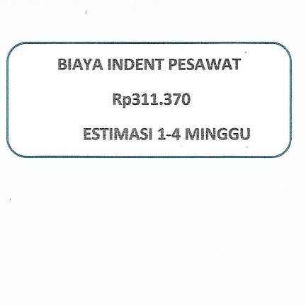 

Ongkos indent pesawat dari Taiwan Indonesia