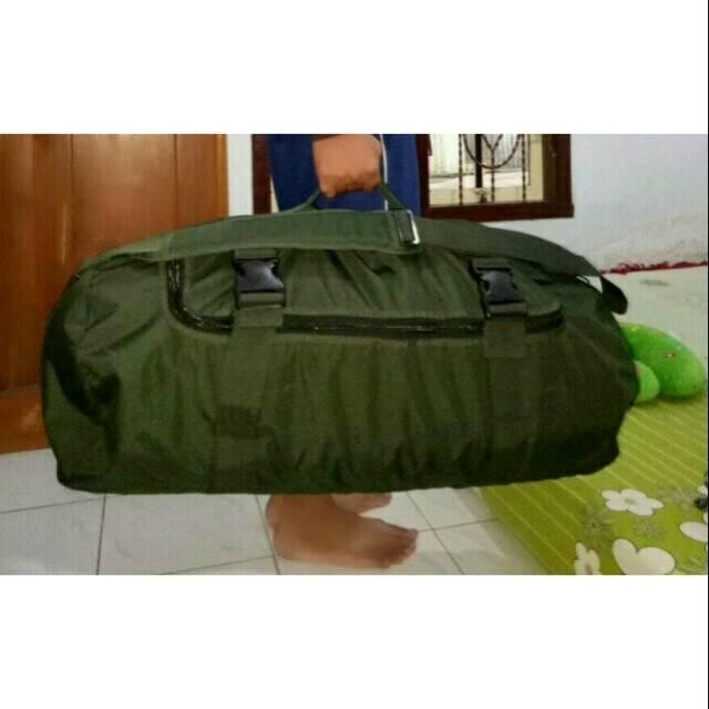 Terlaris Pulsak / Duffle Bag / Tas Kapsul Jatah Tni