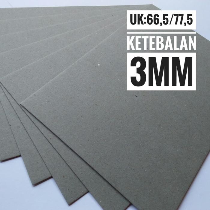 

1 Pack Karton Board No 20 / 3 mm Uk Plano 65 cm X 75 cm ( 20 lembar )