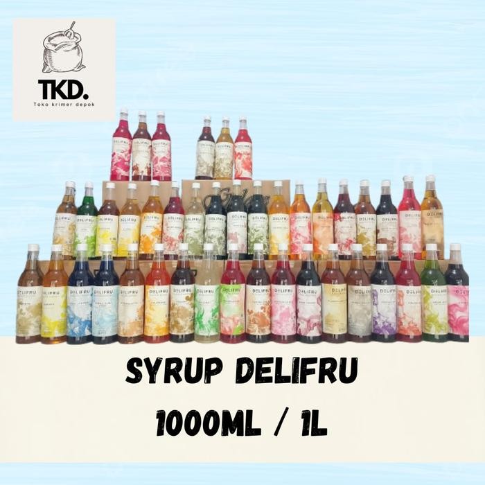 

Syrup DELIFRU All Variant Original 1Liter