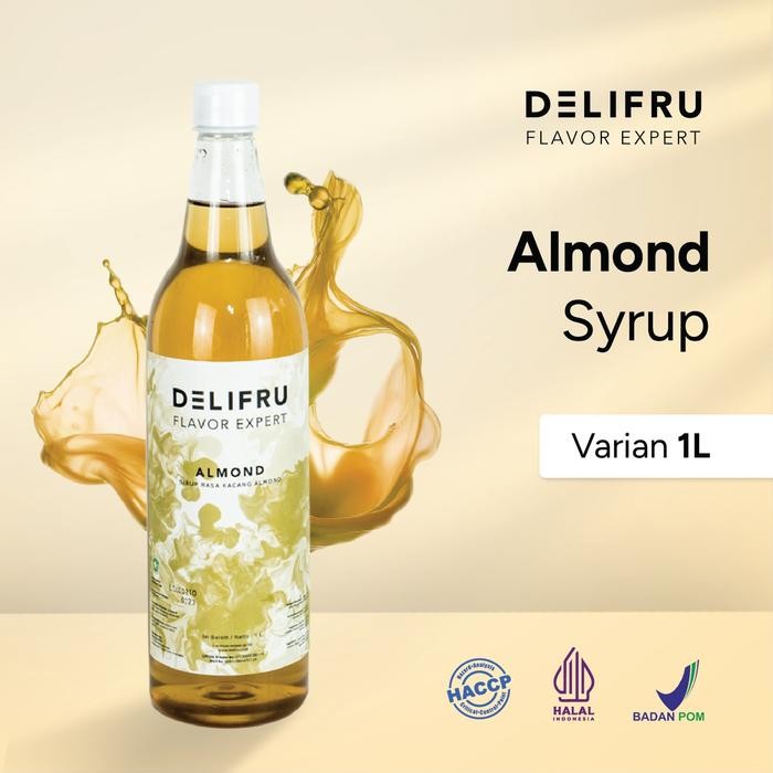 

Syrup Almond Delifru 1000 ml