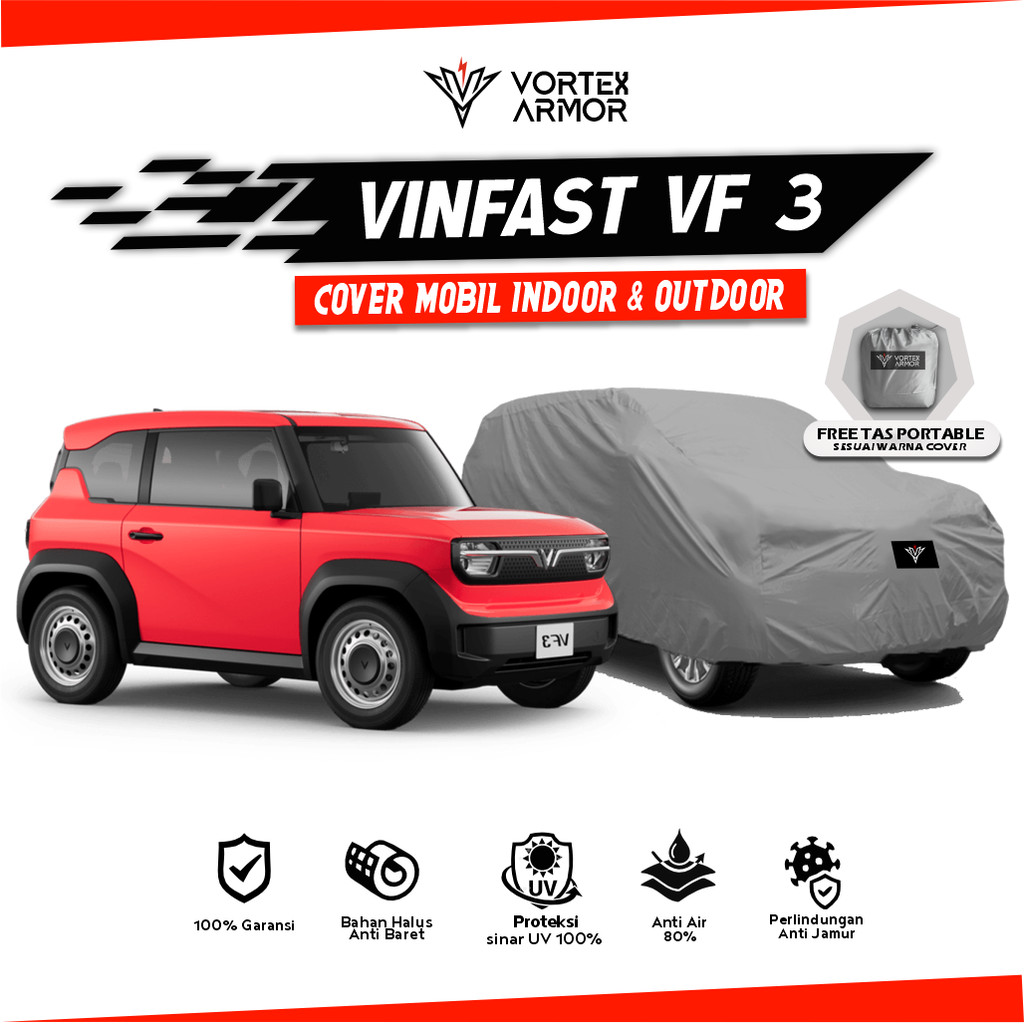 Cover Mobil Vinfast VF3 / Sarung Mobil VF3  / Selimut Vinfast VF 3