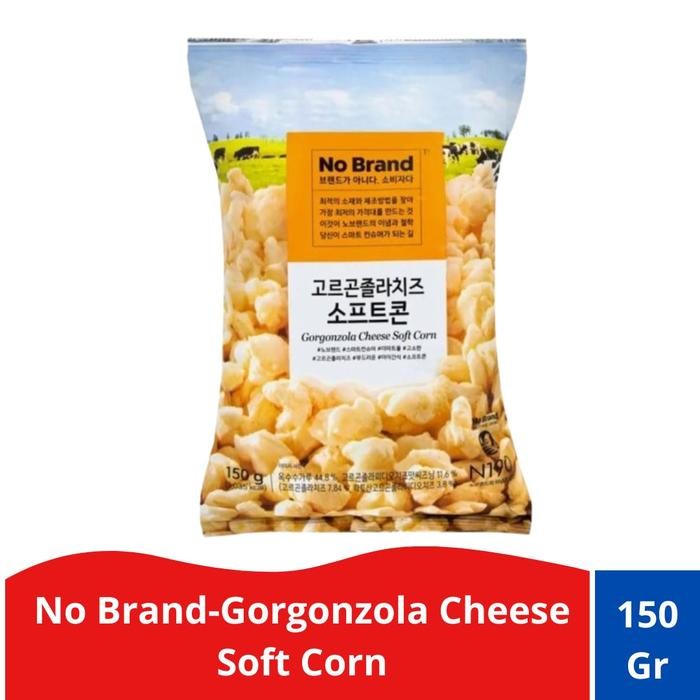 

No Brand-Gorgonzola Cheese Soft Corn- Camilan Jagung Dengan Keju Gorgonzola Korea 150Gr