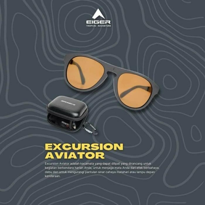 PROMO g0nur terupdate EIGER EXCURSION AVIATOR kacamata lipat limited