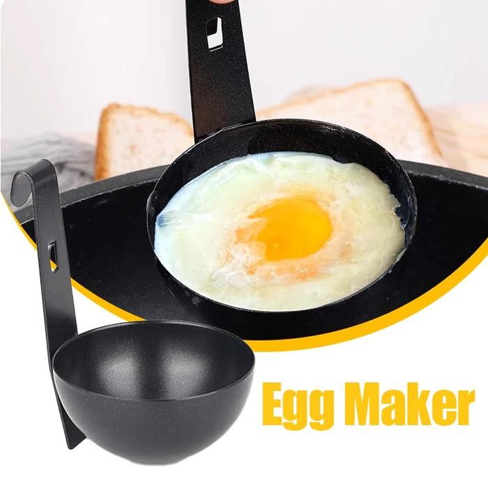 Cetakan Telor Bulat Alat Rebus Telor Anti Lengket Alat Rebus Telor Cetakan Telor Congkel Alat Rebus