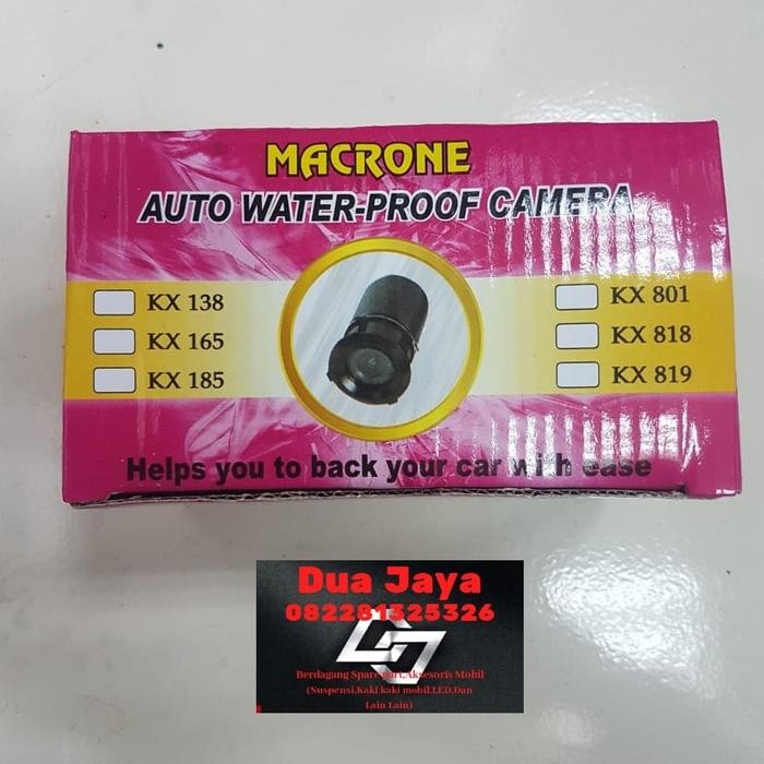 Kamera Mobil - Kamera Macrone Depan/Belakang