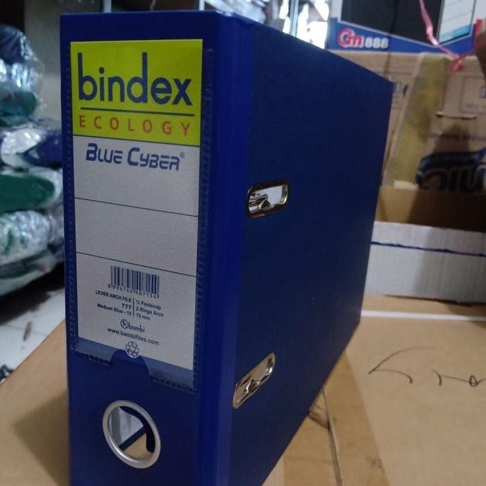 

PROMO! Ordner Bindex Bambi 1/2 Folio Ecology Blue Cyber