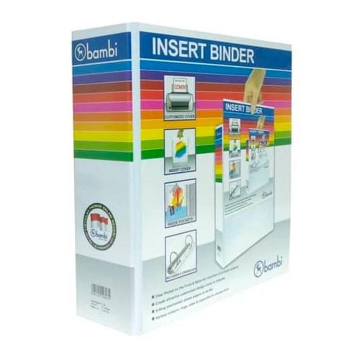 

TERBARU! Ordner A4 - 65 MM 2125 M White 07 Insert Binder By Bambi