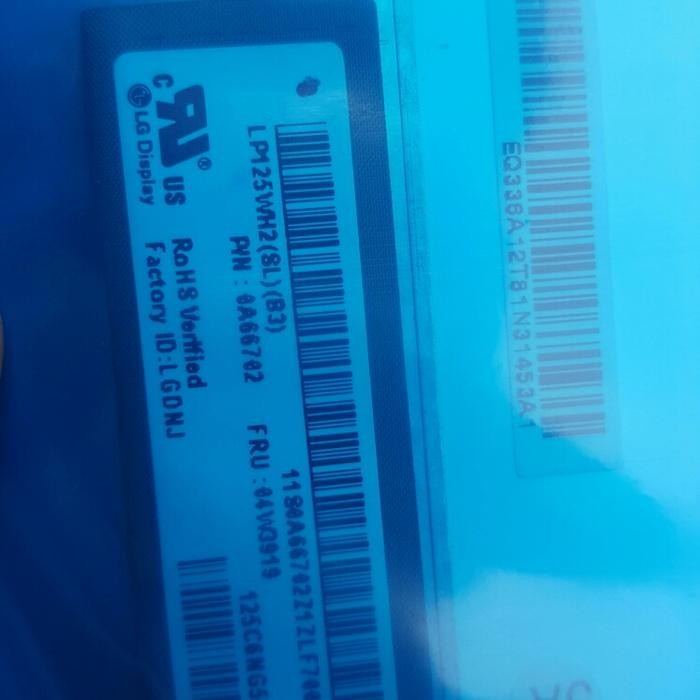 LCD LAYAR LAPTOP 12.5 IPS LENOVO IBM U260 K27 K29 X220 X230 LED LCD