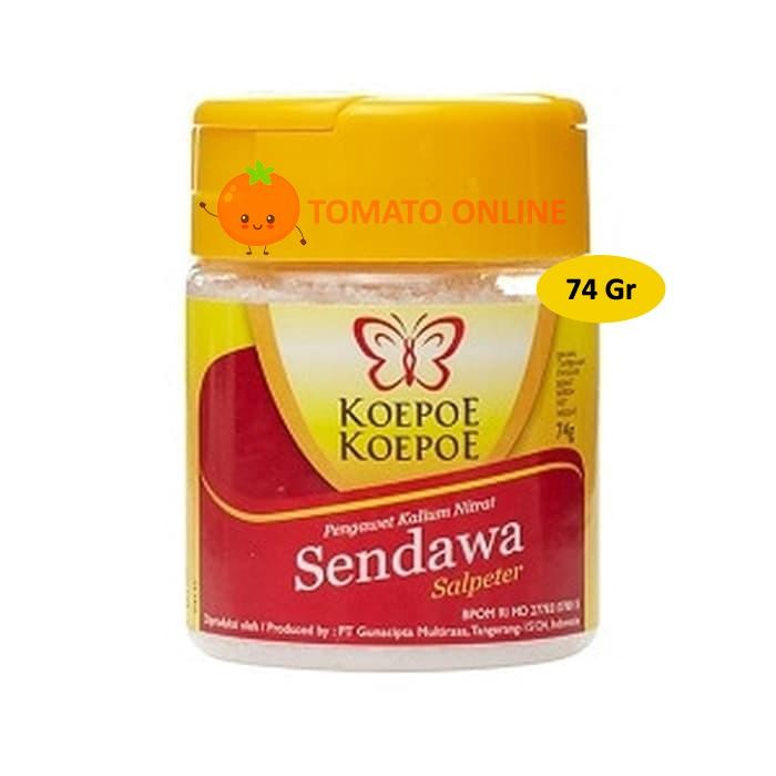 

TERLENGKAP Koepoe Sendawa Pengawet Kalium Nitrat Salpeter 74gr 74 gr Kode 992