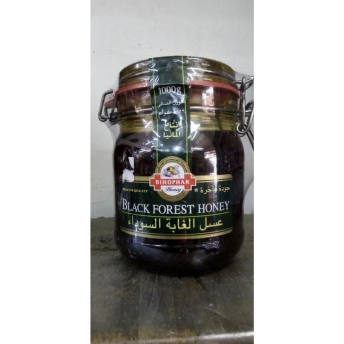 

TERJAMIN Bihophar black forest 1kg / madu hutan asli Kode 303