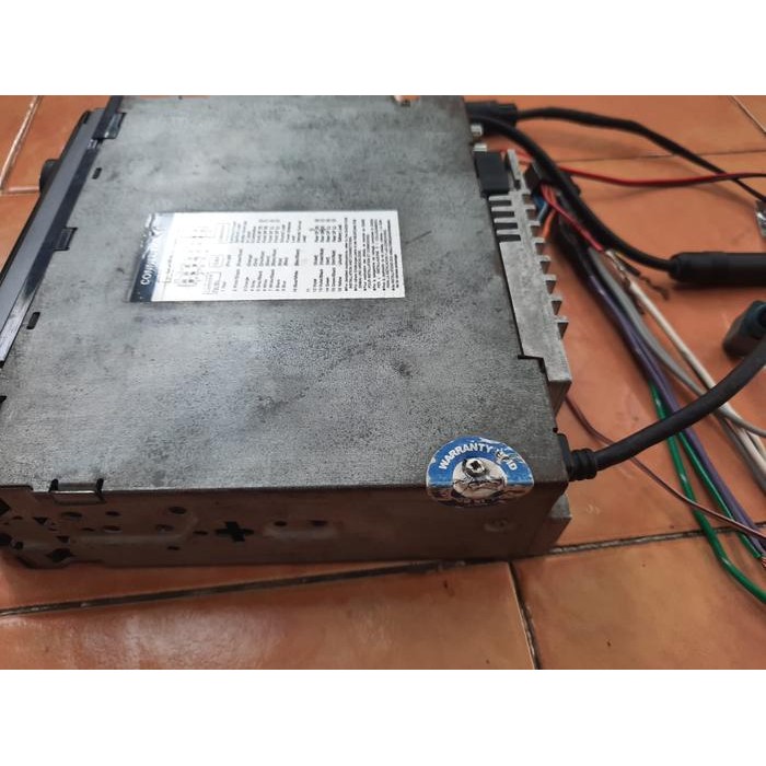 New Head Unit Single Din Alpine Cda-9887 + Bluetooth Not Mcintos Pioneer Termurah