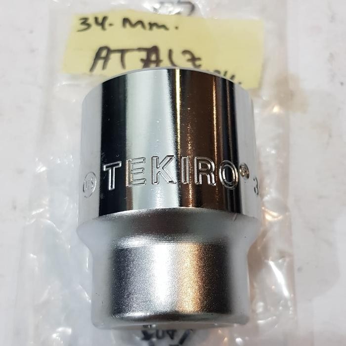 New Kunci Sok / Mata Sok Ukuran 34 Mm Segi 6 (3/4") Merk Tekiro Original