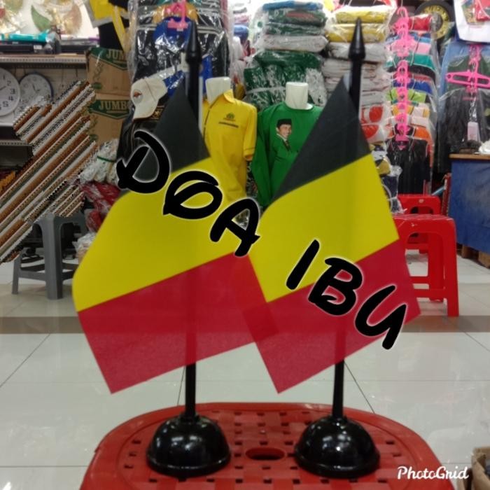 

Terlaris tiang kayu meja+bendera BELGIA SALE