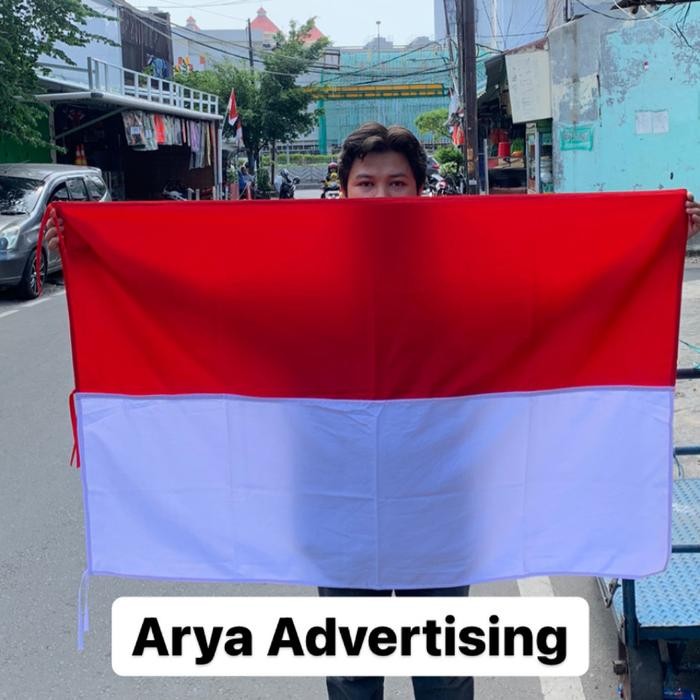 

Terlaris Bendera merah putih bahan drill ukuran 90X135cm (PREMIUM!!) SALE