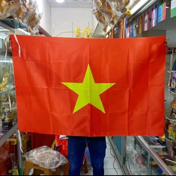 

Terlaris bendera Vietnam ukuran 90 x 135 cm Buah SALE