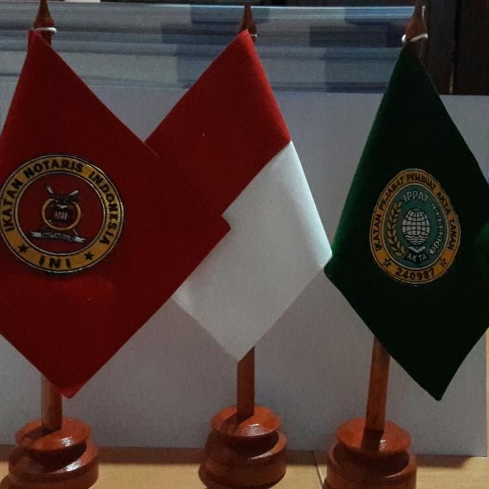 

Terlaris Bendera Notaris& PPAT bahan bludru SALE