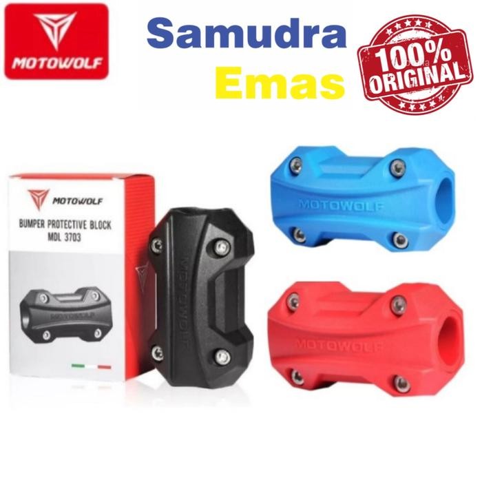 MOTOWOLF PELINDUNG CRASHBAR ENGINE GUARD BUMPER PROTECTOR