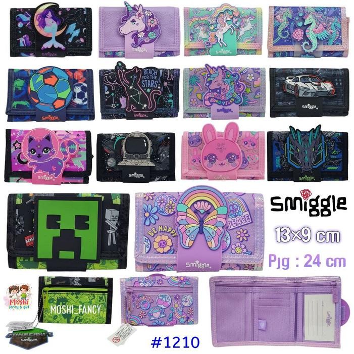 Sale Discount PROMO Dompet Smiggle Anak / Dompet Lipat Smiggle Anak Laki-Laki Perempuan