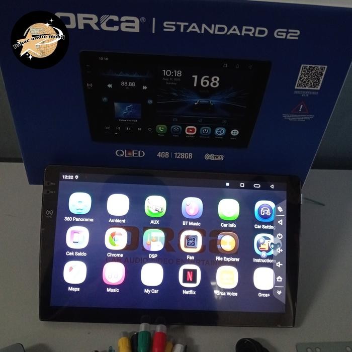 Promo Head Unit Android Orca Nfc / Head Unit Android Orca 10 Inch 4/128 Standard Series / Head Unit