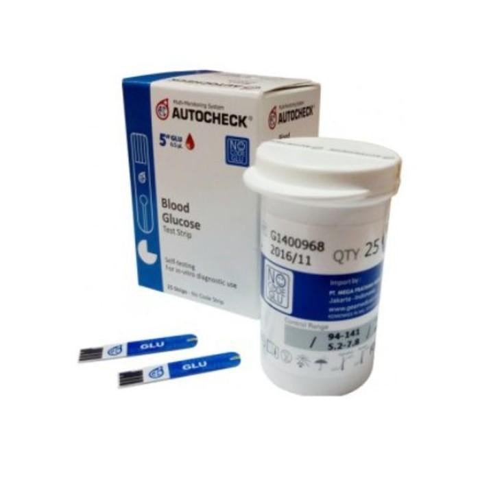 Strip Autocheck Gula / Stik Autichek Glukosa / Autocheck Glucosa