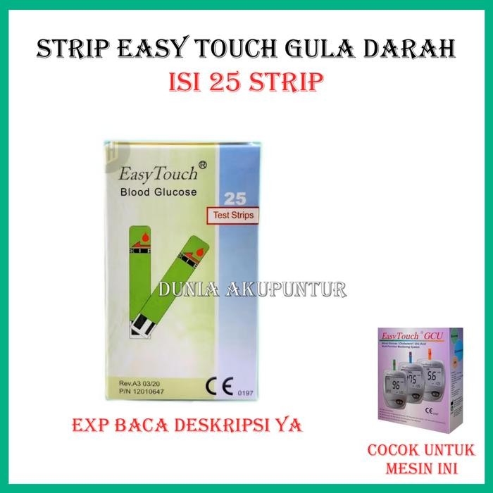 EasyTouch Strip Tes Gula / Easy Touch Glucose Test Strips