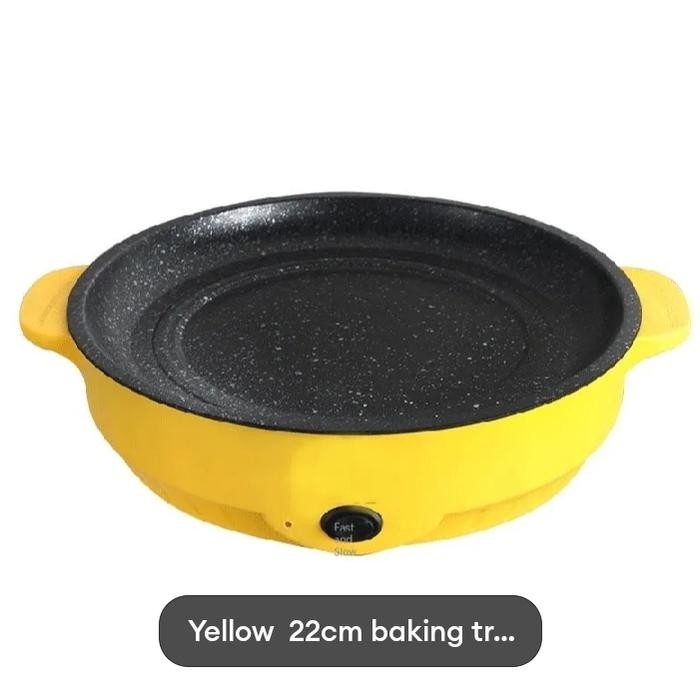 Wajan Penggorengan Listrik Multifungsi Anti Lengket Gratisongkir