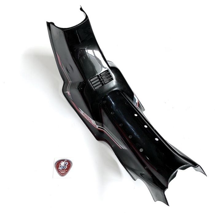 legshield sayap tebeng tengah honda astrea prima hitam kode 1182