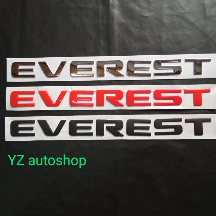 Emblem Kap Mesin EVEREST