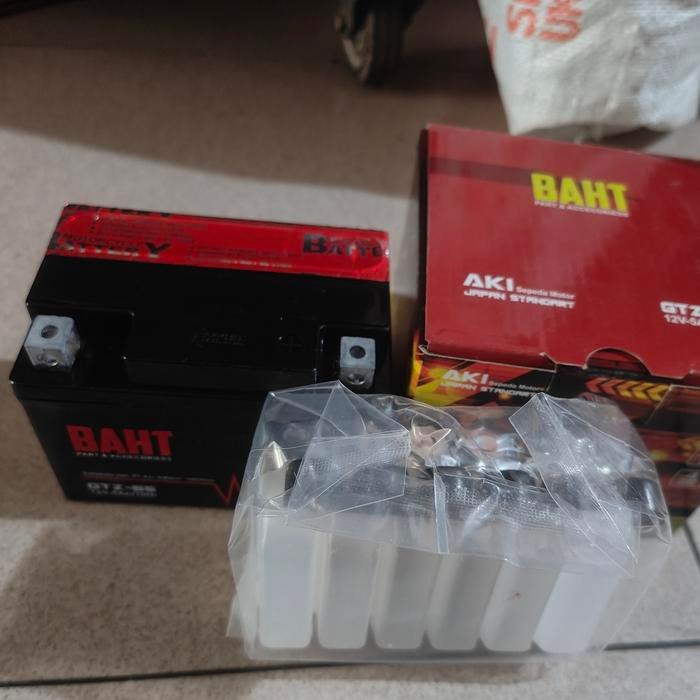 Aki Motor Kering Paling MURAH Aki Kering Terlaris Merk Baht GTZ-5S MF