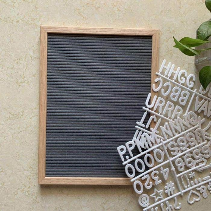 

Changable Felt Letter Board 12x16 / DIY Felt Letter Board