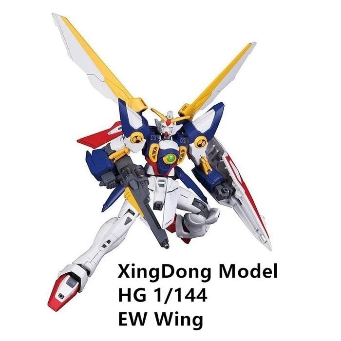 HG 1/144 Wing Warrior TV Version Xing Dong Mainan Robot