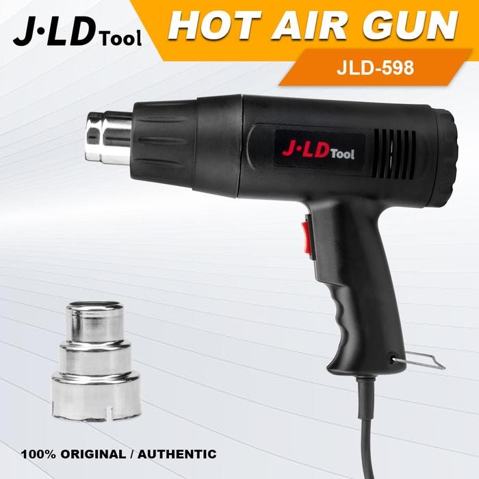 JLD Hot Air Gun Heat Gun Mesin Blower Alat Pemanas Udara Stiker Kaca
