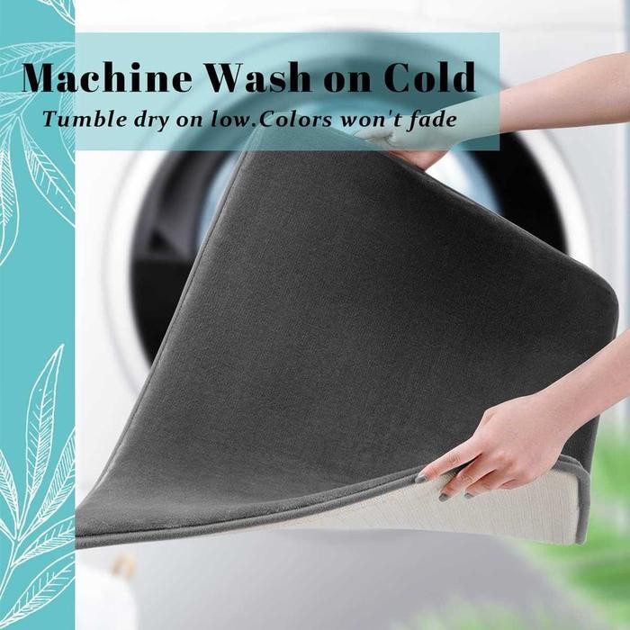 Keset Kamar Mandi Serap Air 50x80cm Alas Kamar Mandi Anti Slip Keset Anti Slip Kamar Mandi Keset