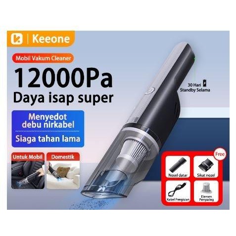 Vacum Cleaner Mobil Portable Mini Penyedot Debu Vacum Cleaner Kasur Tanpa Kabel Restock