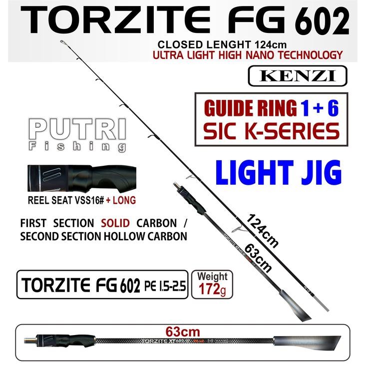 JORAN KENZI TORZITE FG 602 SPINNING JIGGING PE 1-2 PE 1.5-2.5