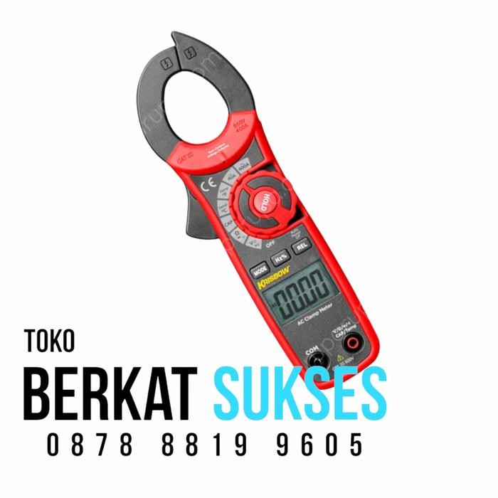 Berkualitas Tang Ampere Digital Clamp Meter 400 A Krisbow